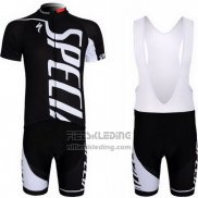 2012 Fietskleding Specialized Wit en Zwart Korte Mouwen en Koersbroek