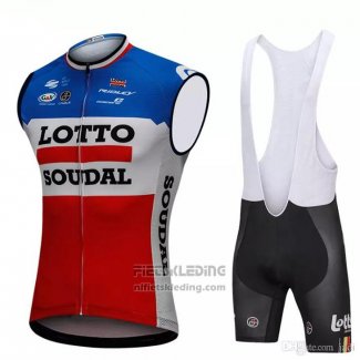 2018 Windvest Lotto Soudal Blauw en Rood