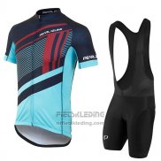 2017 Fietskleding Pearl Izumi Lichtblauw Korte Mouwen en Koersbroek