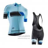 2021 Fietskleding Orbea Lichtblauw Korte Mouwen en Koersbroek