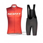 2021 Windvest Scott Rood Korte Mouwen en Koersbroek