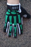 Skull Handschoenen Met Lange Vingers Cycling Zwart en Groen