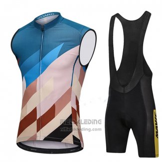 2018 Windvest Mavic Blauw en Bruin