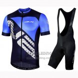 2019 Fietskleding Nalini Volata 2.0 Zwart Blauw Korte Mouwen en Koersbroek