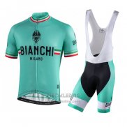 2021 Fietskleding Bianchi Zwart Korte Mouwen en Koersbroek