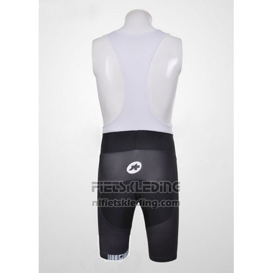 2011 Fietskleding Assos Wit en Geel Korte Mouwen en Koersbroek