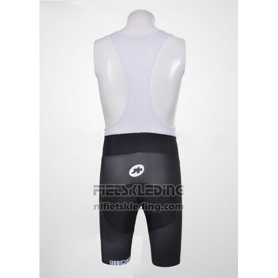2011 Fietskleding Assos Wit en Rood Korte Mouwen en Koersbroek