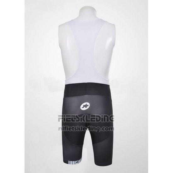 2011 Fietskleding Assos Wit en Zwart Korte Mouwen en Koersbroek