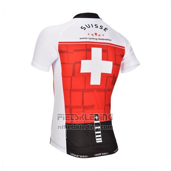 2014 Fietskleding Assos Wit en Rood Korte Mouwen en Koersbroek