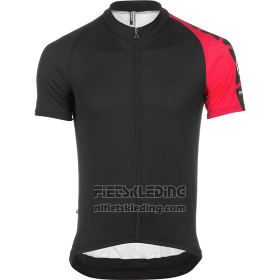 2016 Fietskleding Assos Zwart en Rood Korte Mouwen en Koersbroek