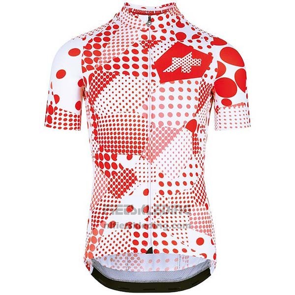 2020 Fietskleding Assos Erlkoenig Rood Wit Korte Mouwen en Koersbroek