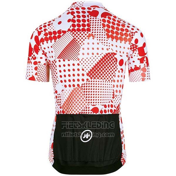 2020 Fietskleding Assos Erlkoenig Rood Wit Korte Mouwen en Koersbroek