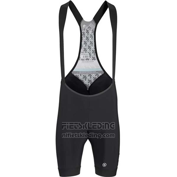 2020 Fietskleding Assos Wit Blauw Zwart Korte Mouwen en Koersbroek