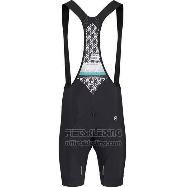 2020 Fietskleding Assos Wit Blauw Zwart Korte Mouwen en Koersbroek