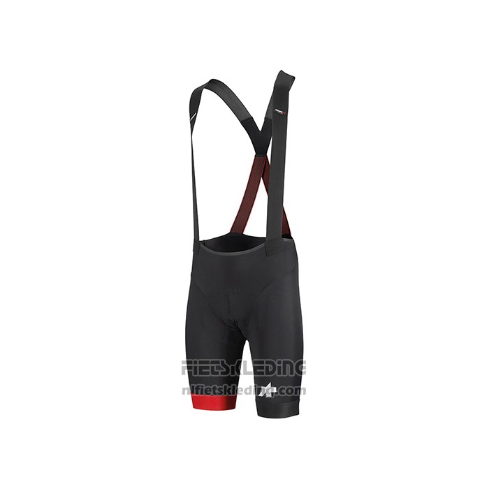 2021 Fietskleding Assos Zwart Wit Rood Korte Mouwen en Koersbroek