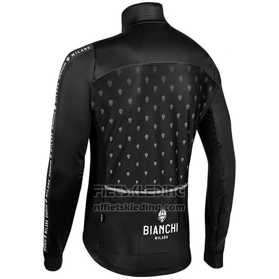 2019 Fietskleding Bianchi Milano FT Zwart Wit Lange Mouwen en Koersbroek