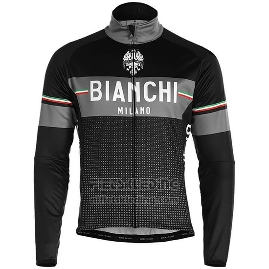 2019 Fietskleding Bianchi Milano Xd Zwart Grijs Lange Mouwen en Koersbroek