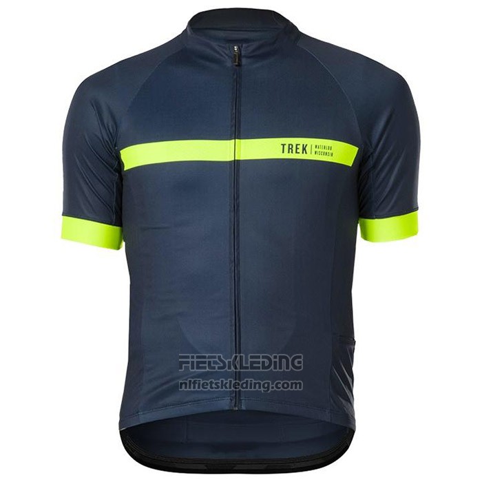 2020 Fietskleding Bontrage Geel Diep Blauw Korte Mouwen en Koersbroek