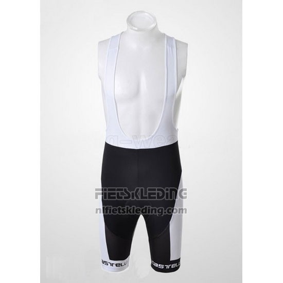 2011 Fietskleding Castelli Rood en Zwart Korte Mouwen en Koersbroek
