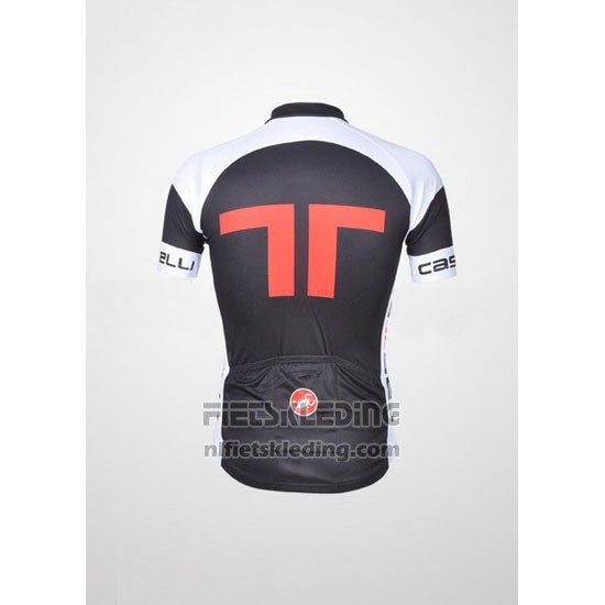 2011 Fietskleding Castelli Wit en Grijs Korte Mouwen en Koersbroek