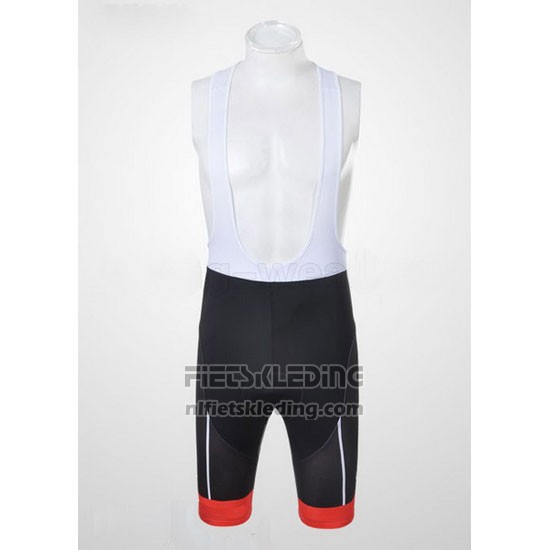 2011 Fietskleding Castelli Zwart en Rood Korte Mouwen en Koersbroek