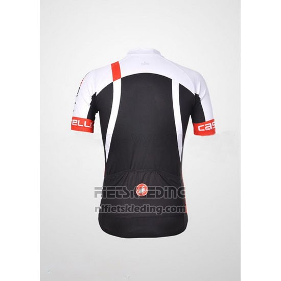 2011 Fietskleding Castelli Zwart en Wit Korte Mouwen en Koersbroek