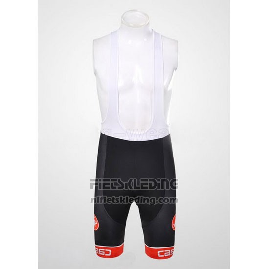 2011 Fietskleding Castelli Zwart en Wit Korte Mouwen en Koersbroek