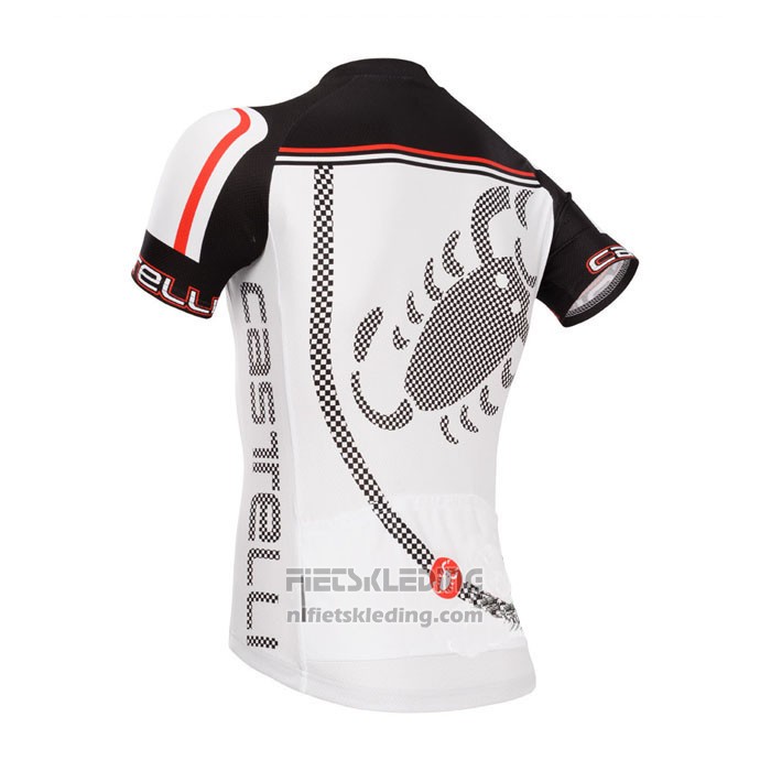 2014 Fietskleding Castelli Zwart en Grijs Korte Mouwen en Koersbroek