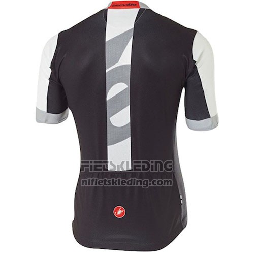 2016 Fietskleding Castelli Cervelo en Wit en Grijs Korte Mouwen en Koersbroek
