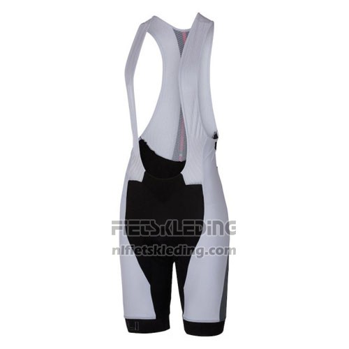 2016 Fietskleding Castelli Wit en Rood Korte Mouwen en Koersbroek