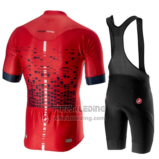 2019 Fietskleding Castelli Climber's 2.0 Rood Korte Mouwen en Koersbroek