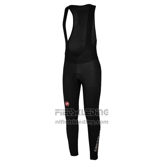 2019 Fietskleding Castelli Puro 3 Blauw Zwart Lange Mouwen en Koersbroek