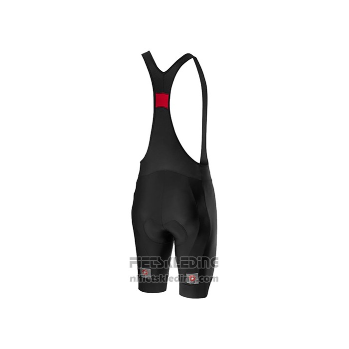 2021 Fietskleding Castelli Helder Roze Rood Korte Mouwen en Koersbroek