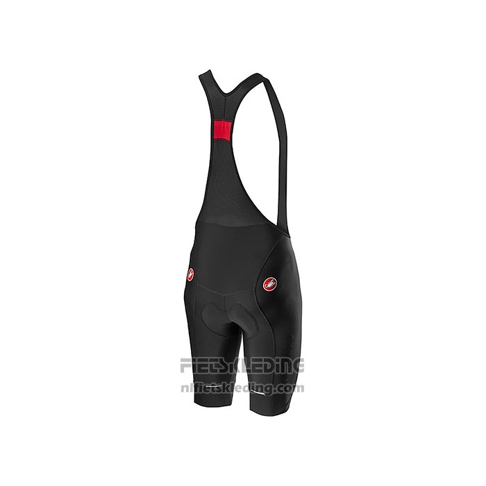 2021 Fietskleding Castelli Rood Donker Blauw Korte Mouwen en Koersbroek
