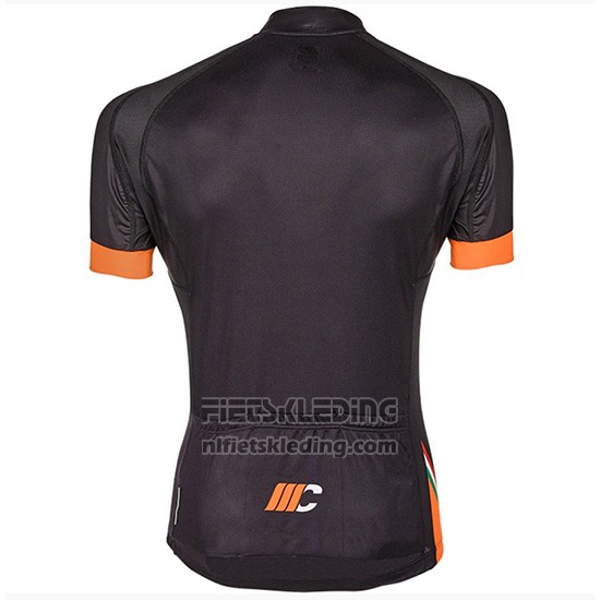 2018 Fietskleding Cipollini Easy Zwart en Oranje Korte Mouwen en Koersbroek