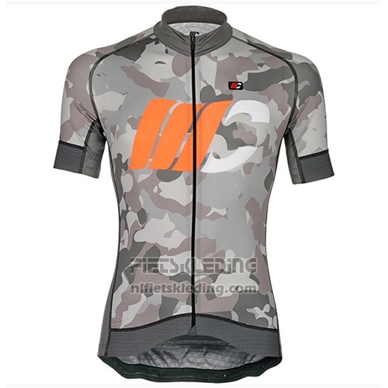 2018 Fietskleding Cipollini Prestig Camo Camouflage Oranje Korte Mouwen en Koersbroek