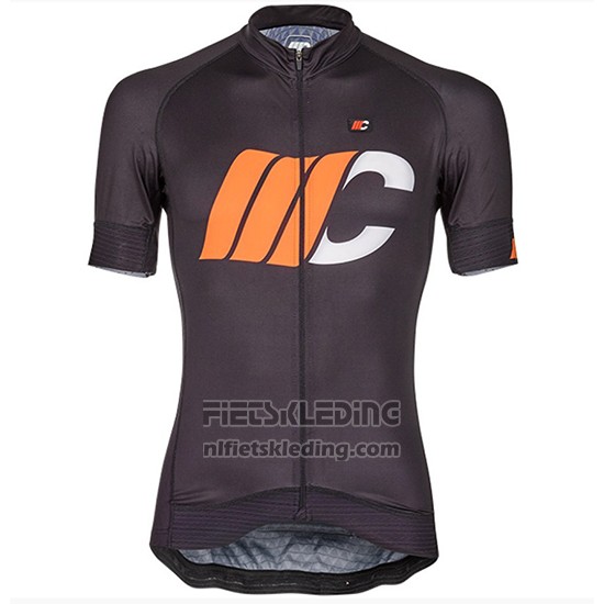 2018 Fietskleding Cipollini Shading Wit Zwart en Oranje Korte Mouwen en Koersbroek
