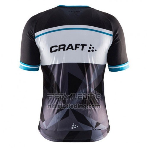 2016 Fietskleding Craft Blauw en Zwart Korte Mouwen en Koersbroek