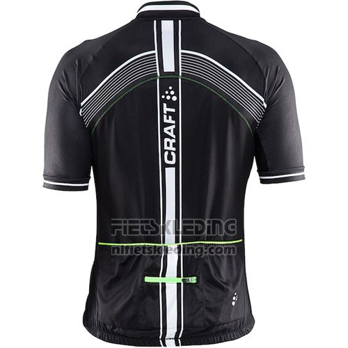 2016 Fietskleding Craft Groen en Zwart Korte Mouwen en Koersbroek