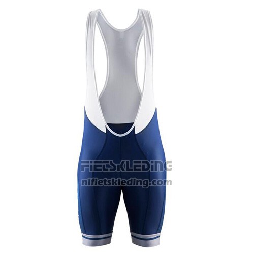 2016 Fietskleding Craft Wit en Blauw Korte Mouwen en Koersbroek