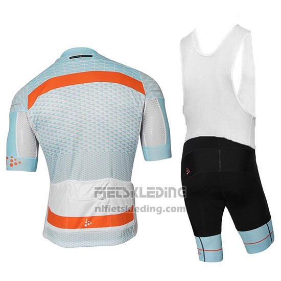 2018 Fietskleding Craft Route Lichte Blauw Korte Mouwen en Koersbroek