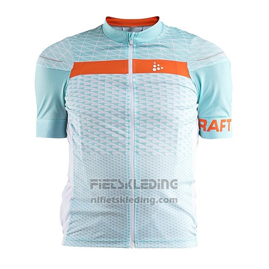 2018 Fietskleding Craft Route Lichte Blauw Korte Mouwen en Koersbroek