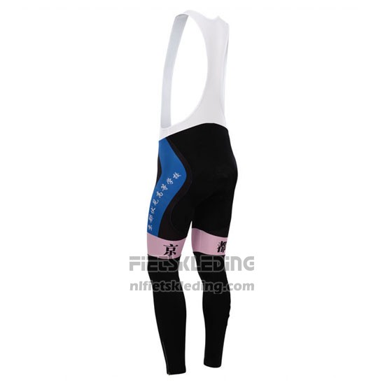 2014 Fietskleding Fox Cyclingbox Rood en Violet Lange Mouwen en Koersbroek