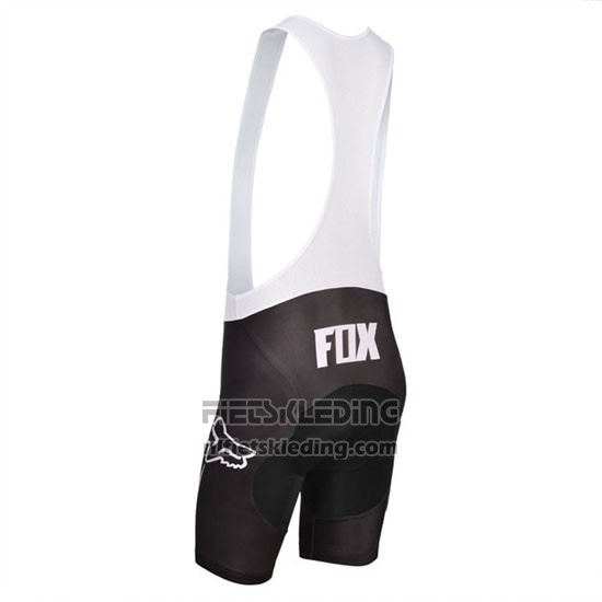 2014 Fietskleding Fox Wit en Zwart Korte Mouwen en Koersbroek
