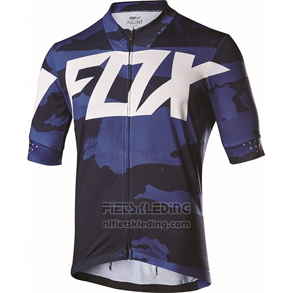 2017 Fietskleding Fox Ascent Comp Violet Korte Mouwen en Koersbroek