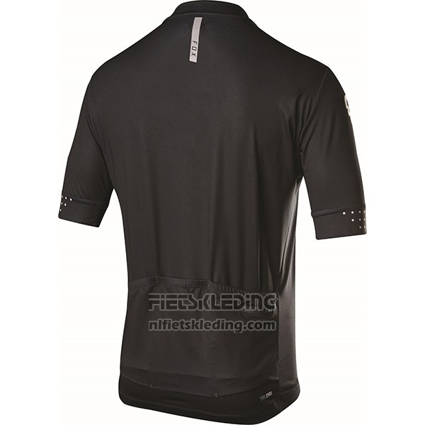 2017 Fietskleding Fox Ascent Comp Zwart Korte Mouwen en Koersbroek