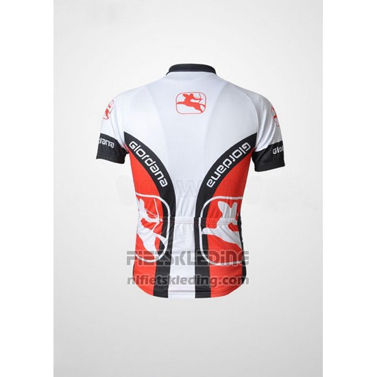 2010 Fietskleding Giordana Wit en Zwart Korte Mouwen en Koersbroek
