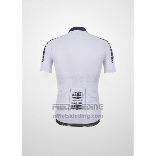 2011 Fietskleding Giordana Wit Korte Mouwen en Koersbroek
