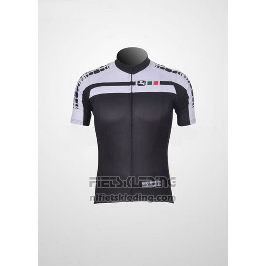 2011 Fietskleding Giordana Wit en Zwart Korte Mouwen en Koersbroek