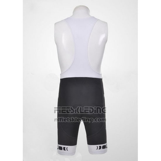 2011 Fietskleding Giordana Wit en Zwart Korte Mouwen en Koersbroek